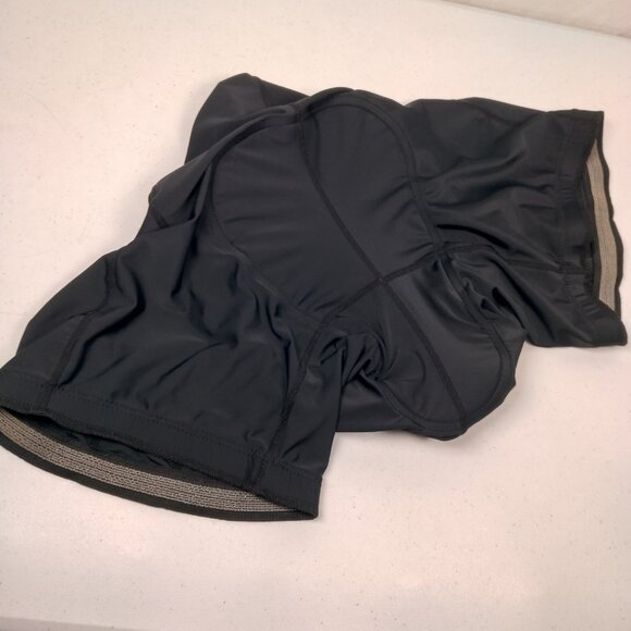 Canari Cycling Shorts Men XL Black Padded Stretch Nylon Spandex Bike Athletic - Picture 4 of 16